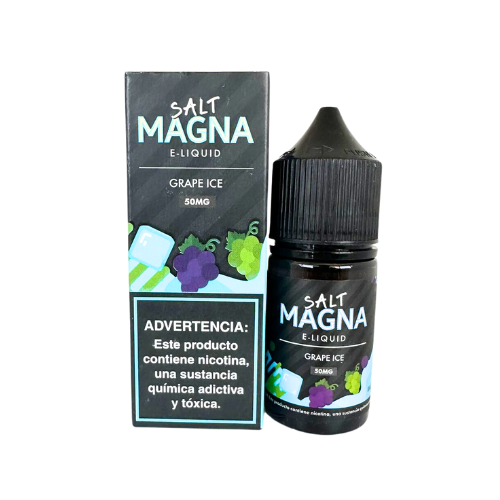 LIQUIDO MAGNA TIPO NIC SALT GRAPE ICE A VENDA NA VAPE VAPOR TABACARIA